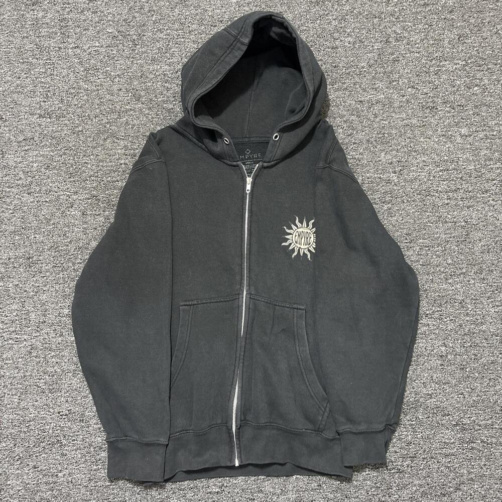 Empyre overgrowth black zip up